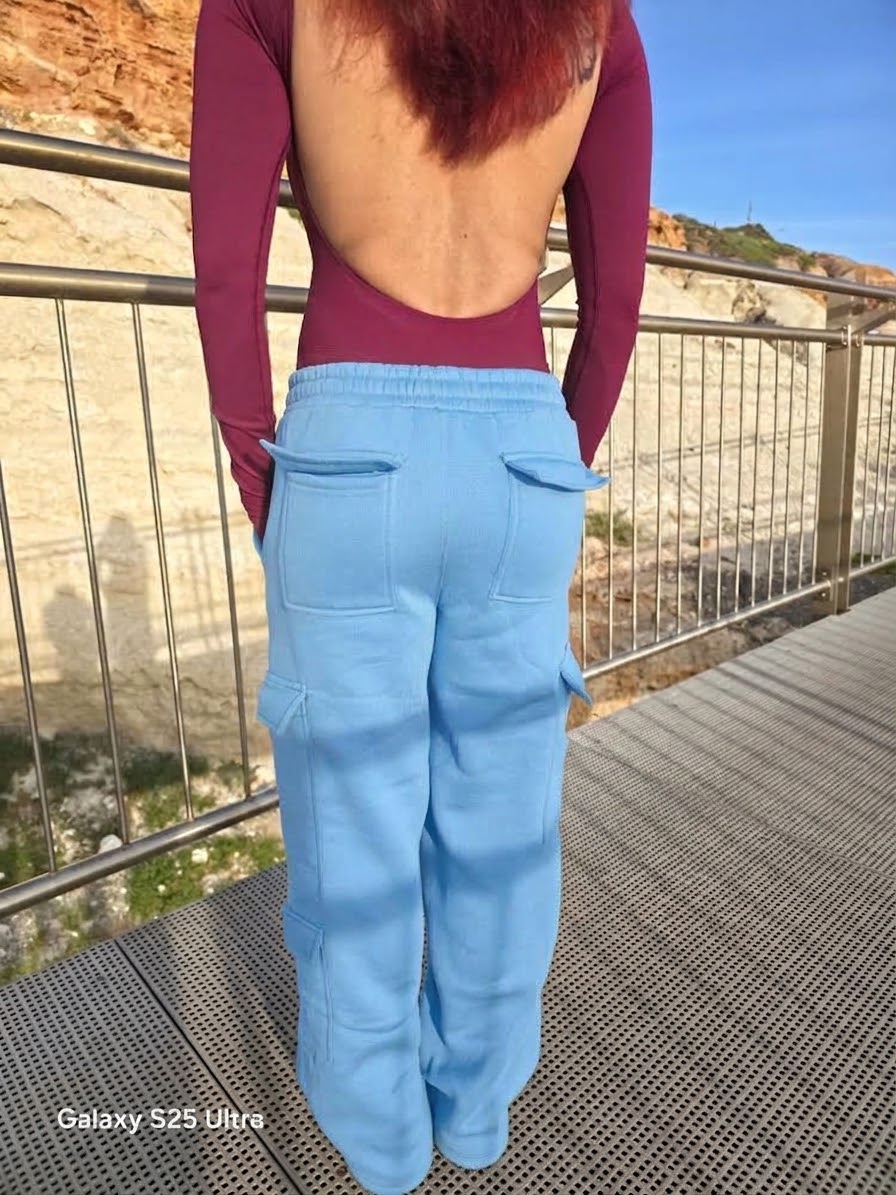 The Flux Pants Sky Blue