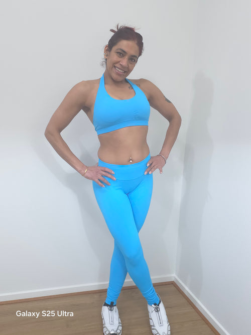 The Elevate Leggings Blue