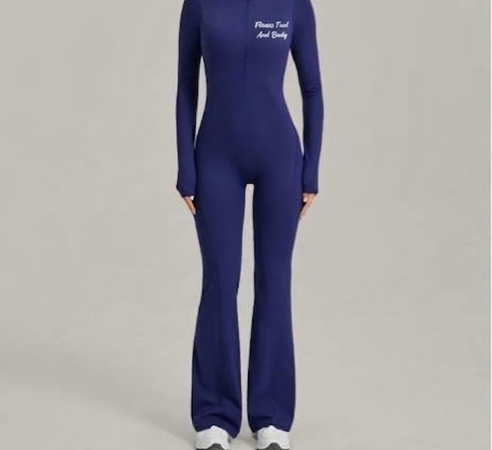 The Flux LS Jumpsuit Magnificent Blue