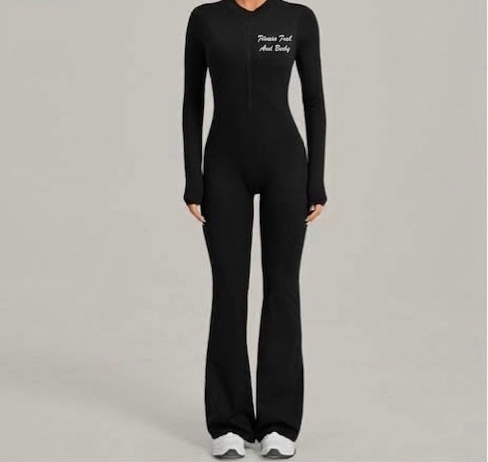 The Flux LS Jumpsuit Obsidian Black