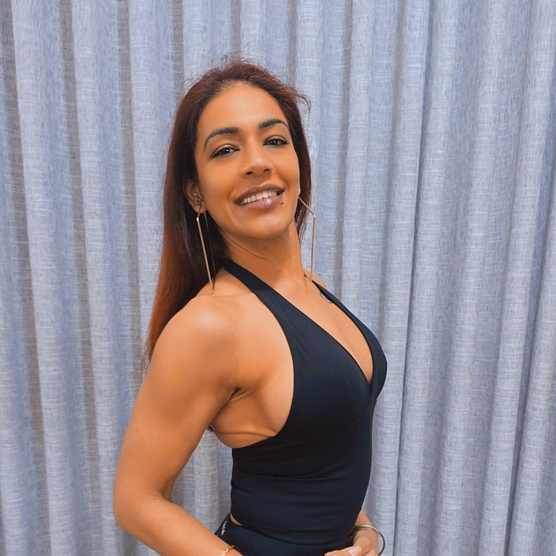 The Sculpt Tank Top Onyx Black