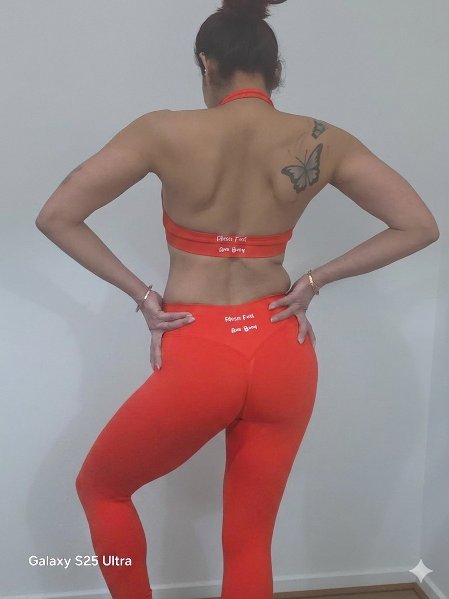 The Elevate Leggings Red