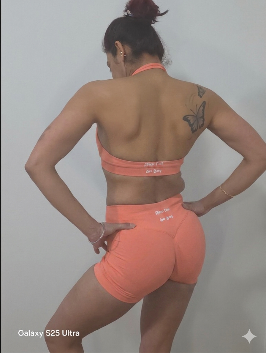The Elevate Shorts Peach