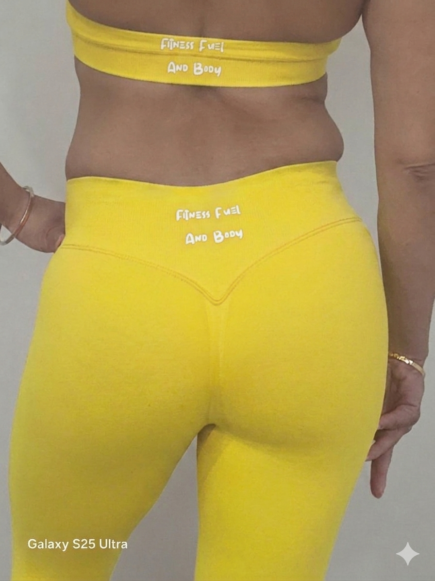 The Elevate Leggings Yellow