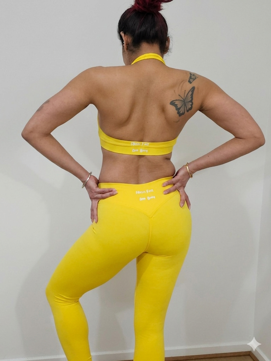 The Elevate Leggings Yellow