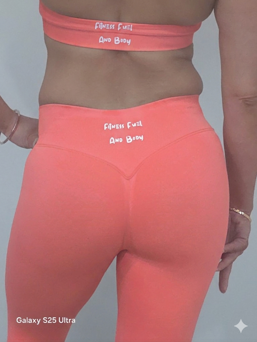 The Elevate Leggings Peach