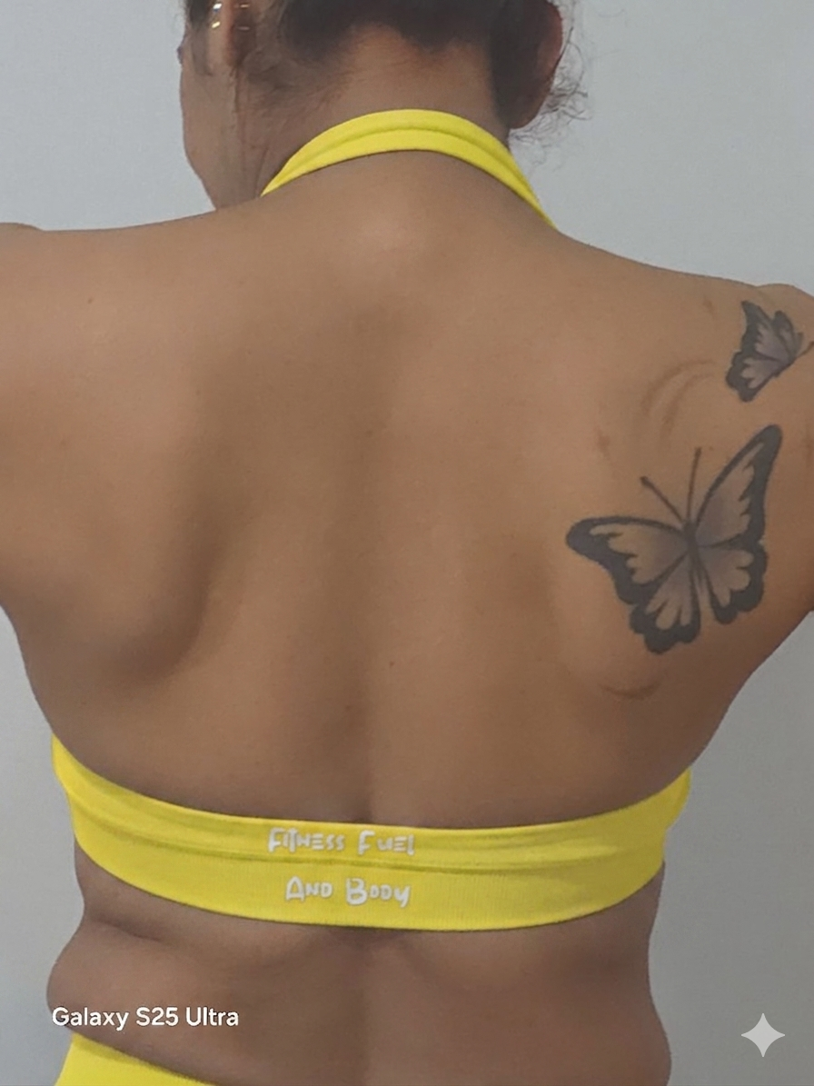 The Elevate Bra Yellow