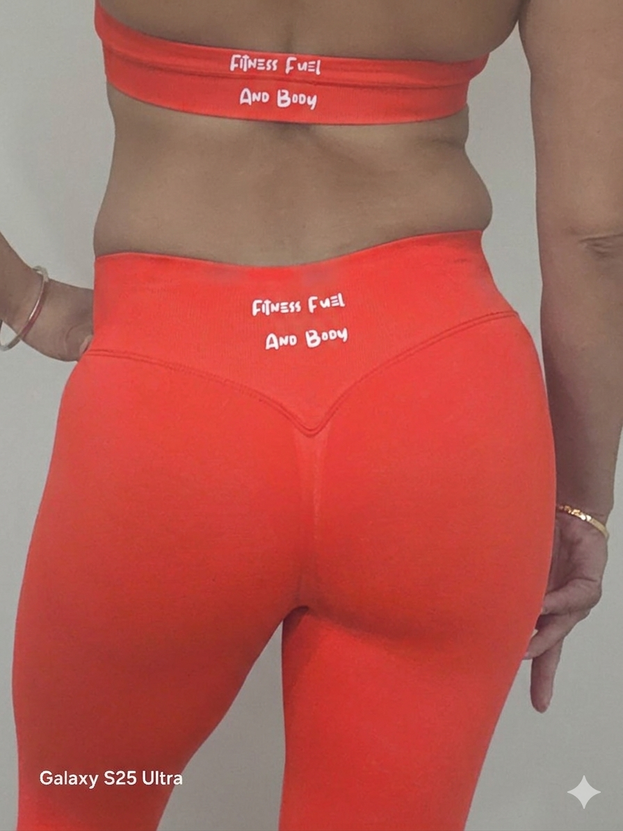 The Elevate Leggings Red