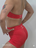 The Elevate Shorts Red
